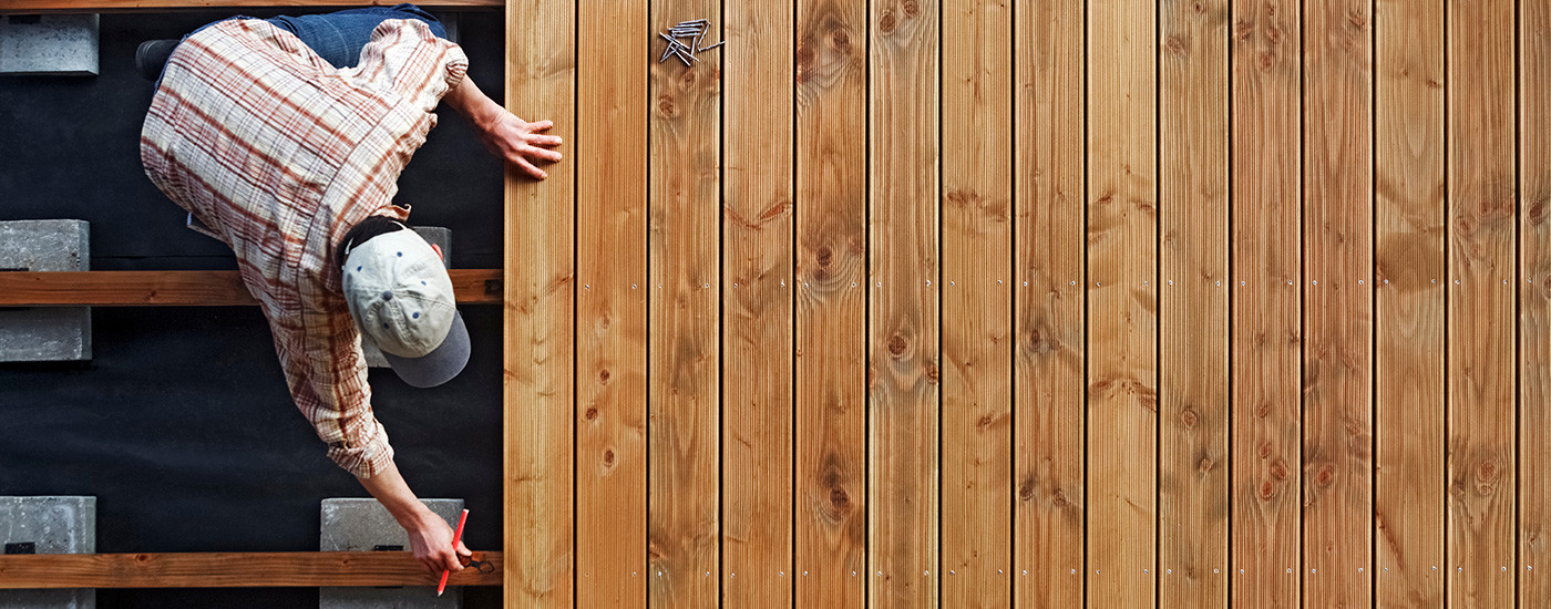 What is the right way up for decking boards?