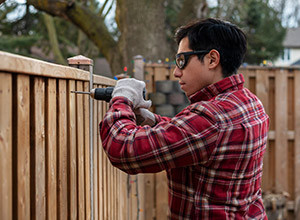 The best time of year to install a fence