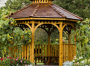 Wooden garden structures for every home