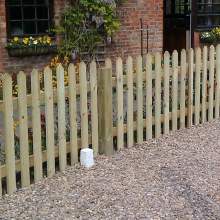 0750751800Green  Wooden Fence Posts 75 X 75 X 1800mm 3