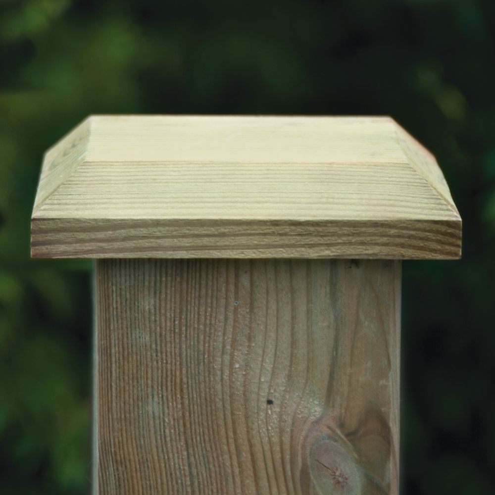 Rot Proof. GT0054 Free UK Postage UK Made Fence Post 10 x Linic Plastic Grey Fence Post Caps for a 4 X 3 100mm x 75mm 